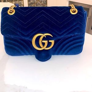 Gucci Velvet Marmont bag